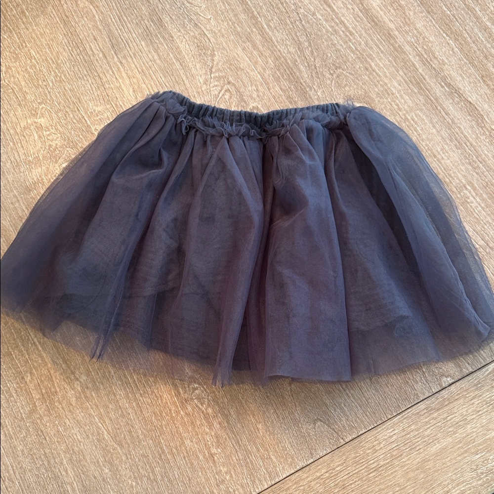 Zara Kids Navy Tulle Skirt